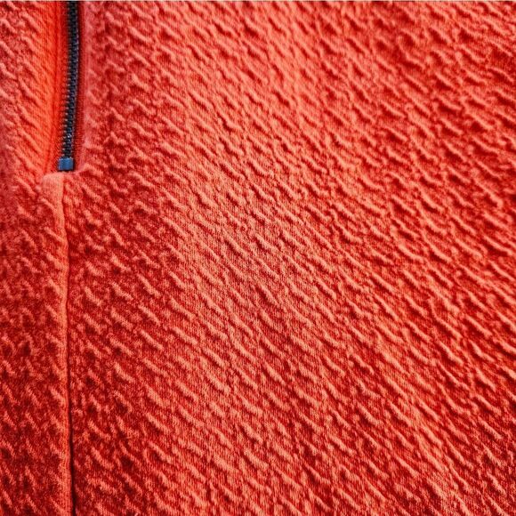 Anthropologie x HD In Paris Ardmore Cross Front V-Neck Knit Dress in Orange 10 - Picture 9 of 10